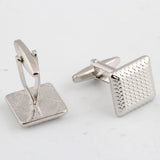 ARRIVAL Men Cufflinks Emboss Spots Pattern Cuff-link