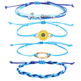 Bohemian Cotton Rope Bracelet for Men Kids Lucky