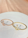 Smooth Snap Titanium Steel Bracelet Women