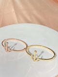 Smooth Snap Titanium Steel Bracelet Women