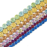 Rose Hematite Flat Round Spacer Beads for Bracelet Making DIY