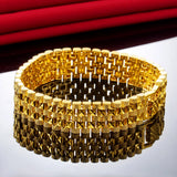 18K Bracelet Classic Men's Jewelry Middle East Wedding