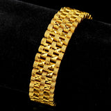 18K Bracelet Classic Men's Jewelry Middle East Wedding
