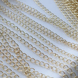 Tail chain end tassel Chains 2-3mm 1meter