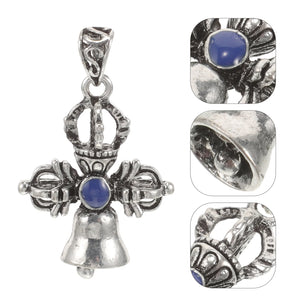 Buddhism Vajra Home Ornament Keychain Alloy Kit