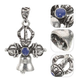 Buddhism Vajra Home Ornament Keychain Alloy Kit