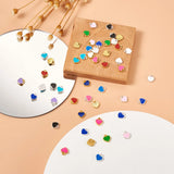 Enamel Valentine Heart Charms DIY Jewelry Making