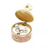 Enamel Pig Jewelry Storage Box for Christmas