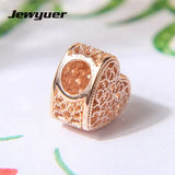 Love Charm 925 Sterling Silver Hearts Charms for Bracelet DIY