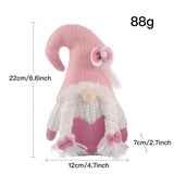 Faceless Doll Plush Gnome Toy Desktop Ornament