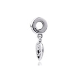 Heart Dangle 925 Silver Charm Fits Bracelet Necklace