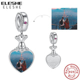 Personalized Rabbit Pendant Bead 925 Sterling Silver Charm