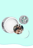 Green CZ Tree Of Life 925 Sterling Silver Charm