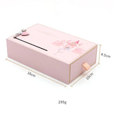 Love Castle Jewelry Box Drawer Packing Box Ring Necklace Box