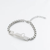 Stainless Steel Couple Bracelet Gift for Men and Women