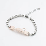Stainless Steel Couple Bracelet Gift for Men and Women