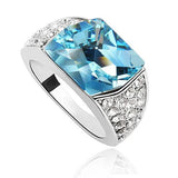 Women's Austrian Crystal Party Rings