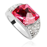 Women's Austrian Crystal Party Rings