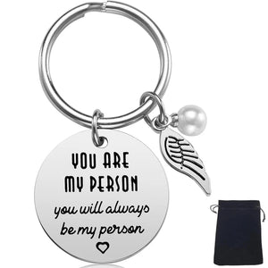 Always My Person Keychain Girlfriend Wife Romantic Christmas Birthday for Her