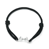 925 Sterling Silver Hand in Hand Bracelet for Women