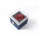 Preserved Flower Ring Box Pendant Women's
