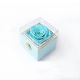 Preserved Flower Ring Box Pendant Women's