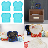 Heart Shape Resin Mold for DIY Table Decor