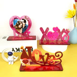 Photo Frame Bracket LOVE Photo Frame Decoration Silicone Mold