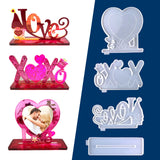 Photo Frame Bracket LOVE Photo Frame Decoration Silicone Mold
