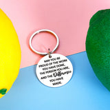 Personalized Couple Bottle Opener Keychain Wedding Guests Gift
