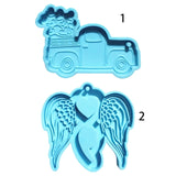 Cellphone Chain Epoxy Resin Mold Keychain Silicone Mould