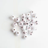 Heart-Shaped Wood Bead Dandelion Necklace Bracelet Holiday Decor