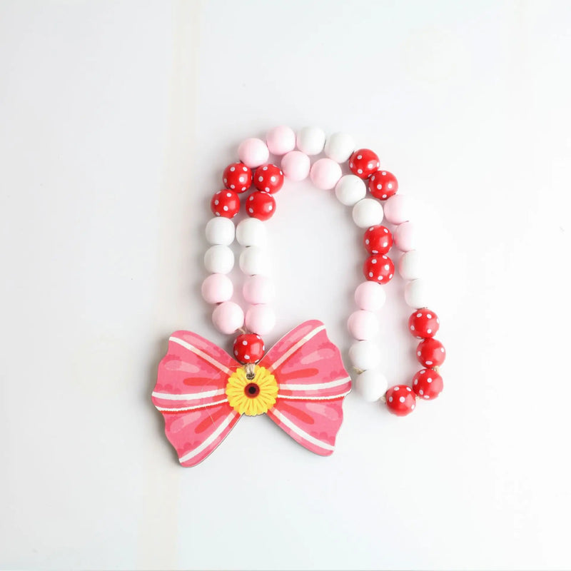 Wood String Bead DIY Romance Gift Holiday Party Decoration Children's Toys