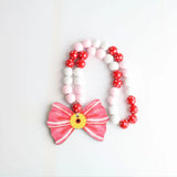 Wood String Bead DIY Romance Gift Holiday Party Decoration Children's Toys