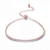 Rose Silver Bracelet & Bangles for Women Wedding Anniversary