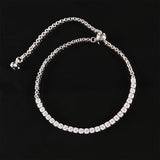 Rose Silver Bracelet & Bangles for Women Wedding Anniversary