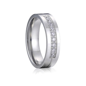 Lover's Alliance Wedding Rings 5mm Couple Ring Set