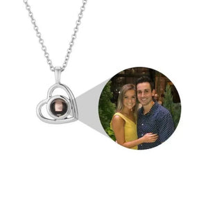Heart Projection Picture Necklace