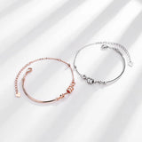 Valentines Bracelet 925 Silver Rose Jewelry Accessory