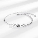 Valentines Bracelet 925 Silver Rose Jewelry Accessory