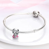 925 Silver Forever Love Charms for Bracelet Necklace - Women's Jewelry Gift