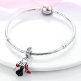 925 Silver Forever Love Charms for Bracelet Necklace - Women's Jewelry Gift