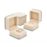Valentines Ring Velvet Gift Box Jewelry Organizer Earrings Pendant Case