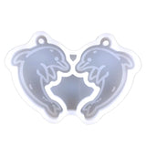 Dolphin Resin Mold Keychain Pendant Silicone Mold