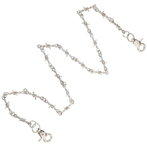 Thorns Punk Jeans Chain Metal Waist Chain Hip-Hop Pants Chain