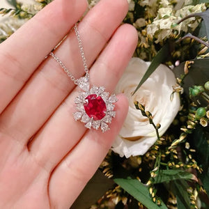 Chocker Necklace AAAAA Zircon Filled Wedding Pendants Necklace