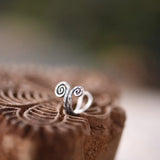 VamGoth1573 Sterling Silver Clip Earrings for Women Nose - Hot