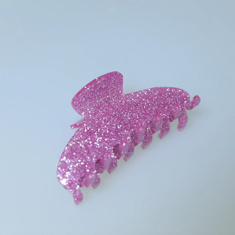 Pink Green Acrylic Hair Claw Clip Large Barrette Hairpin for Women Girls