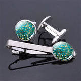 Van Gogh Necktie Clip Set for Mens Gift