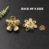 Vanifin Abstract Geometry Flower Brooch Pin Zircon